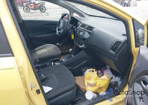 2016 Kia Rio Lx z USA, uszkodzony, nr VIN KNADM4A37G6553027